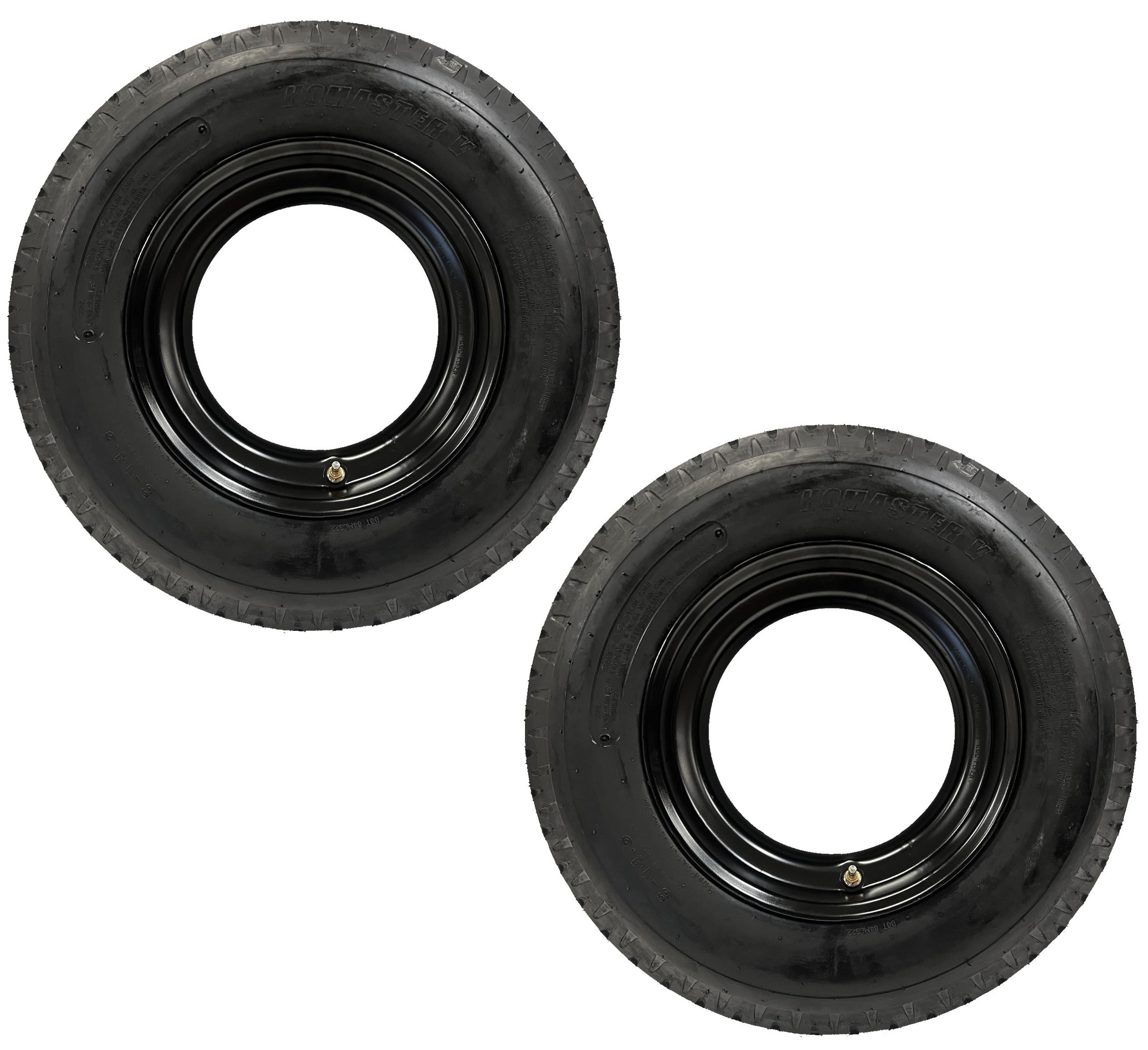 2Pk Homaster Motor Mobile Home Trailer Tire Rim MH 814.5 LRG Bias 14.
