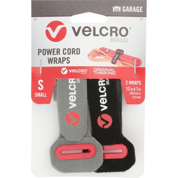Velcro Power Cord Wraps Small 2 ea