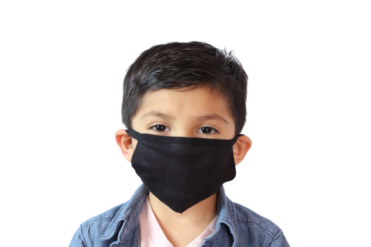 SARIS AND THINGS 2 Pk Kids Reusable Face Mask for Kids Age 3 - 7 years Soft Cotton Fabric