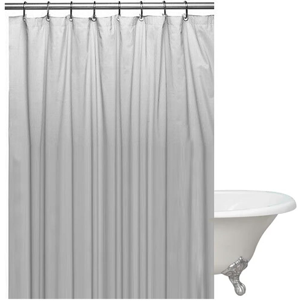 2 Pk Premium Bathroom Shower Curtain Liner Heavy Duty Vinyl