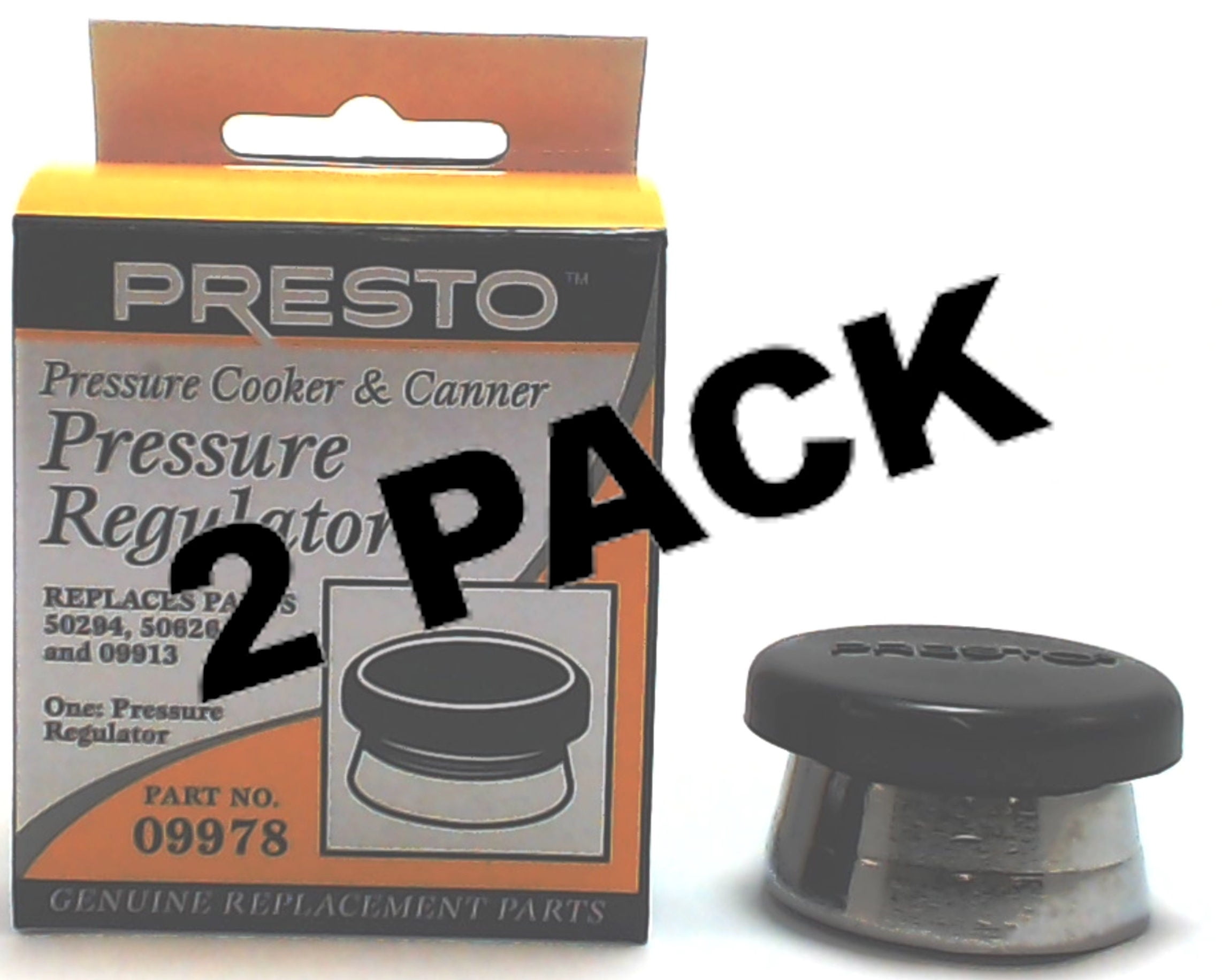 2 Pk, Presto Pressure Cooker Regulator 09978 - Walmart.com