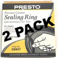 thumbnail image 1 of 2 Pk, Presto Pressure Cooker Sealing Ring Gasket 09907, 1 of 2