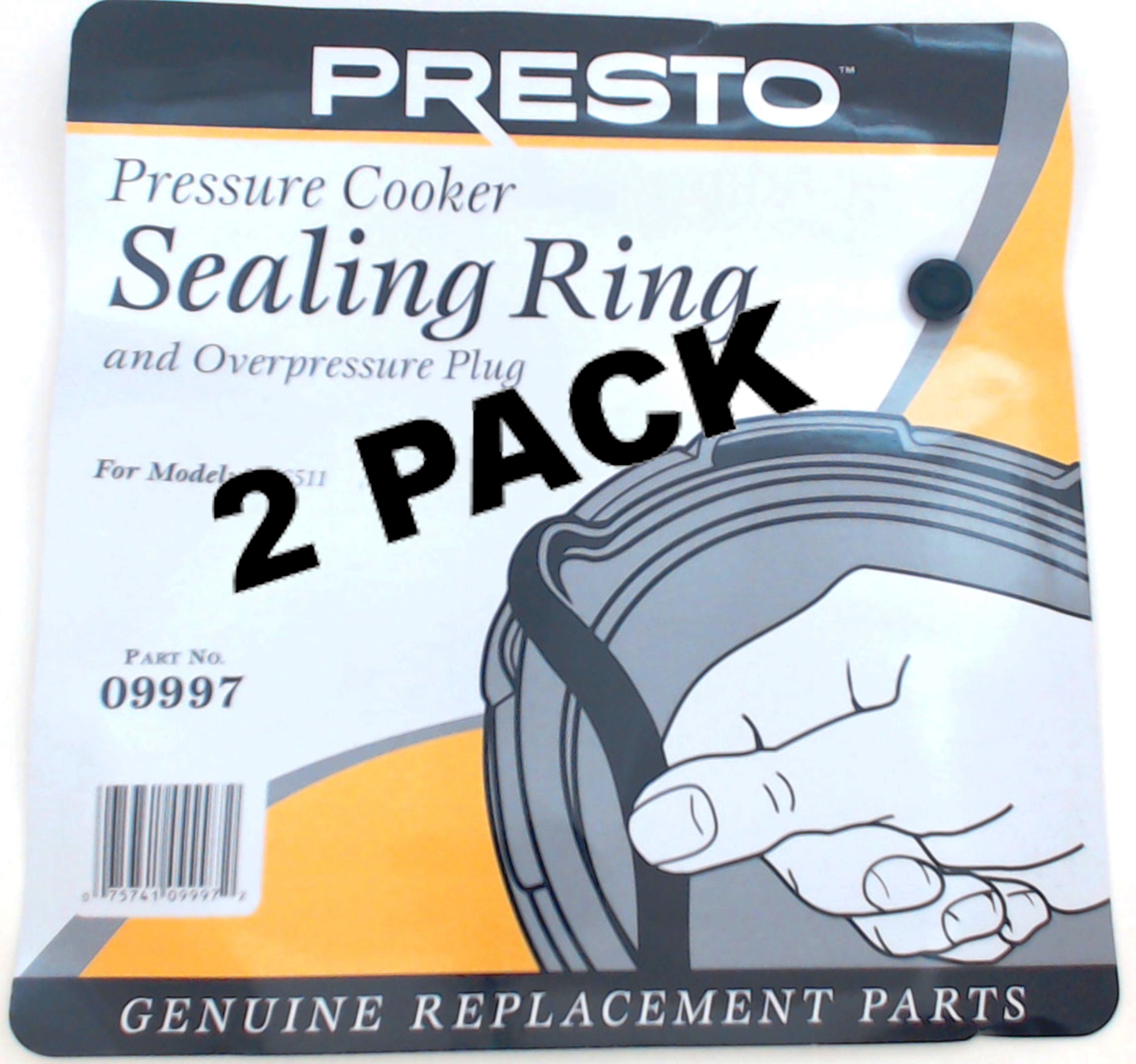 Presto Pressure Cooker Overpressure Plug Replacement (Fits 30+
