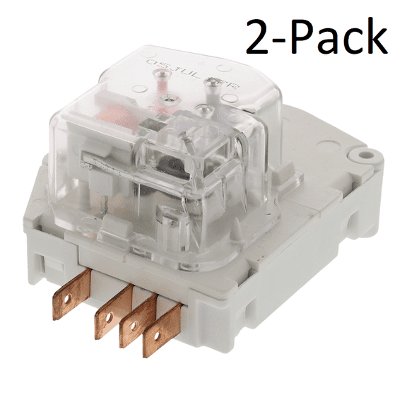 2 Pk, Refrigerator Defrost Timer for Frigidaire, AP2592907, PS423802, 215846604