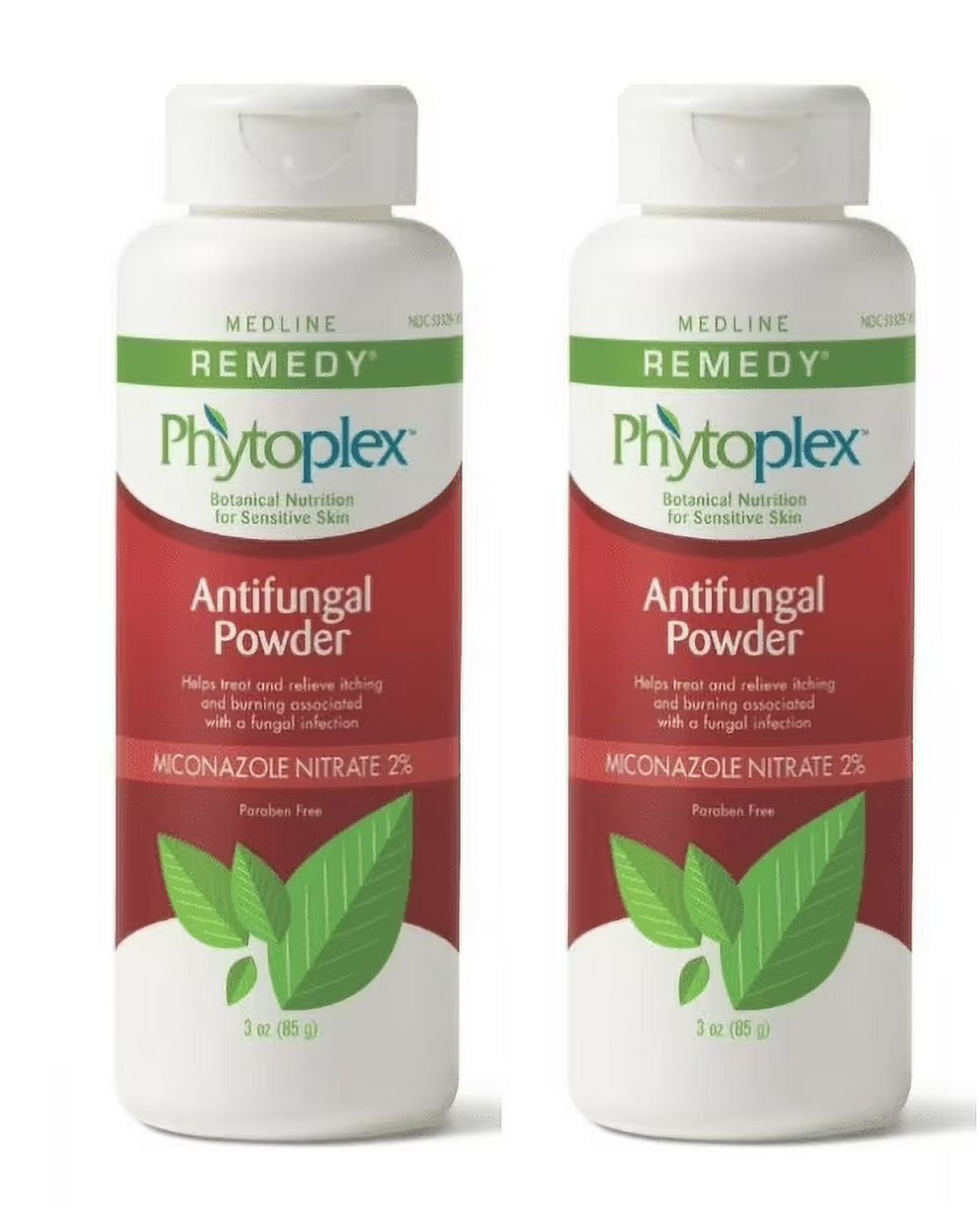 2/Pk Remedy Phytoplex Antifungal Powder Foot Itch & Ringworm 3oz