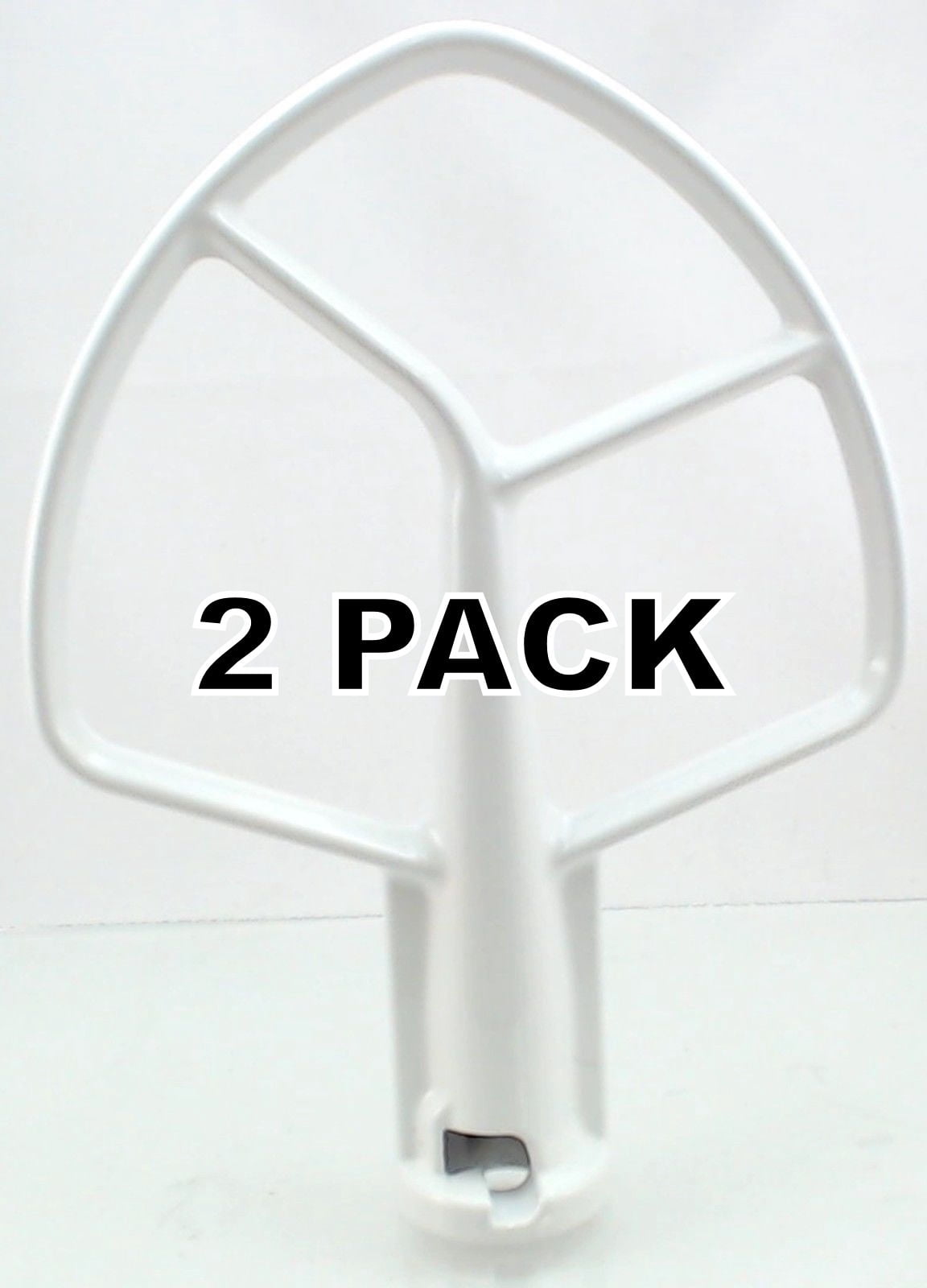 2-Pack Flat Beater Replacement For KitchenAid & Whirlpool Mixers – Compatible With K5AB, AP5984425, 9707670 Models