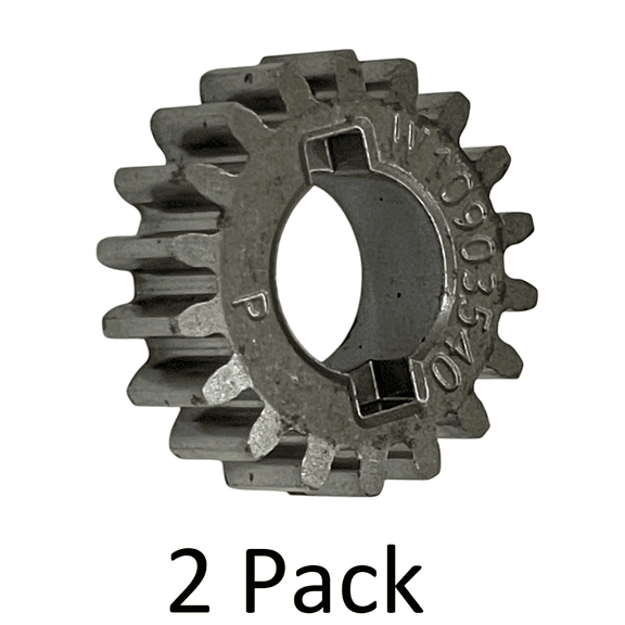 2 Pk, Stand Mixer Pinion Gear for KitchenAid, AP3124167, PS401641, WP9703903