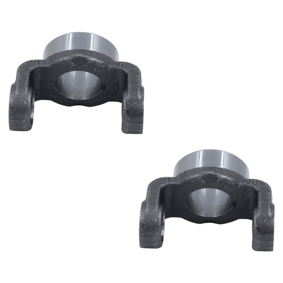 2 Pk Steel Heavy Duty Differential End Yoke - 1310 Series - Pinion Yoke Replaces 2-4-573, Rockwell International 131N-4-573, Neapco OE Series N2-4-573