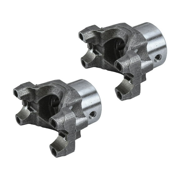 2 Pk Steel Heavy Duty Differential End Yoke - 1310 Series - Pinion Yoke Replaces 2-4-783, 3131350, Meritor 131N-4-783, 131N4-783, 131N4783, Navistar 1662830C, 1662830C1, Spicer N2-4-783-1
