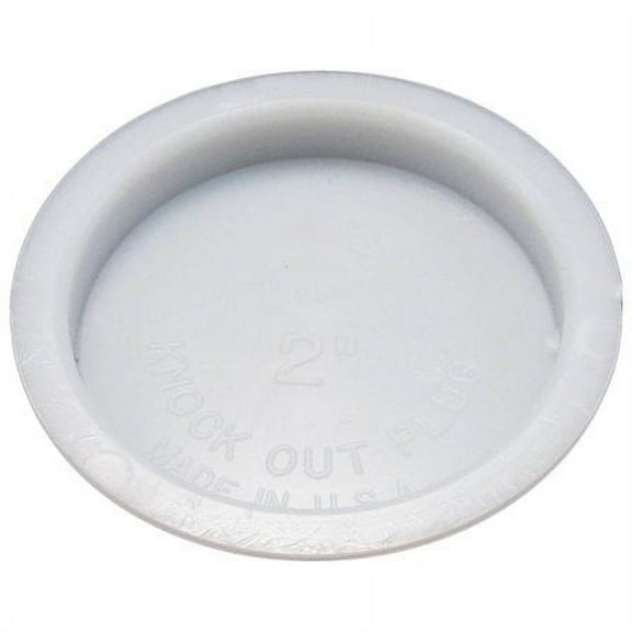 2" Plastic Knockout Test Plug