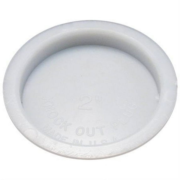 2" Plastic Knockout Test Plug
