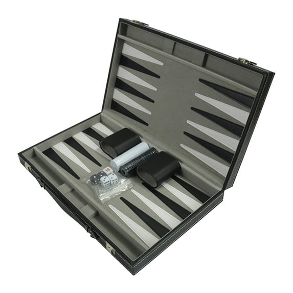2 Player Backgammons Set Backgammons Board Game Set Travel Folding Board Game Case Easy to Use
