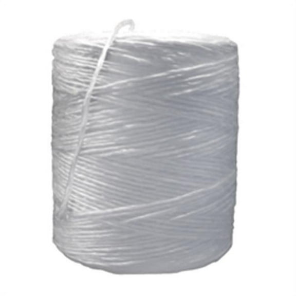2-Ply 490 lbs White Polypropylene Tying Twine