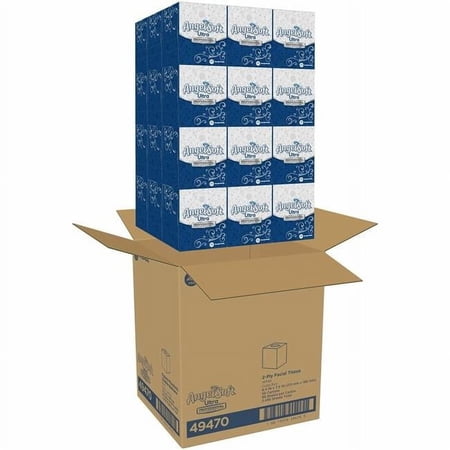 2-Ply Angel Soft Professional Series Facial Tissue - Pack of 36