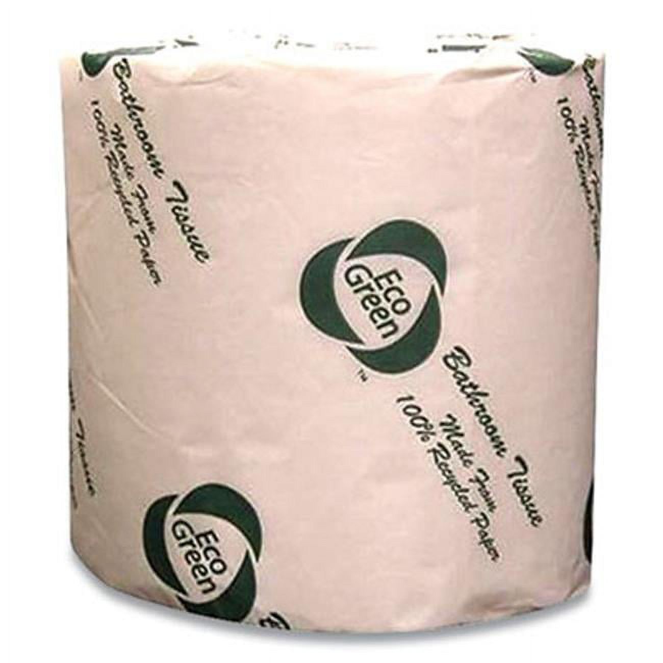 2-Ply Standard Toilet Paper, White - 500 Sheets