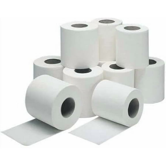 2 Ply Toilet Paper Tissue Roll Family Pack 6-in-1 (230 Sheets Per roll)