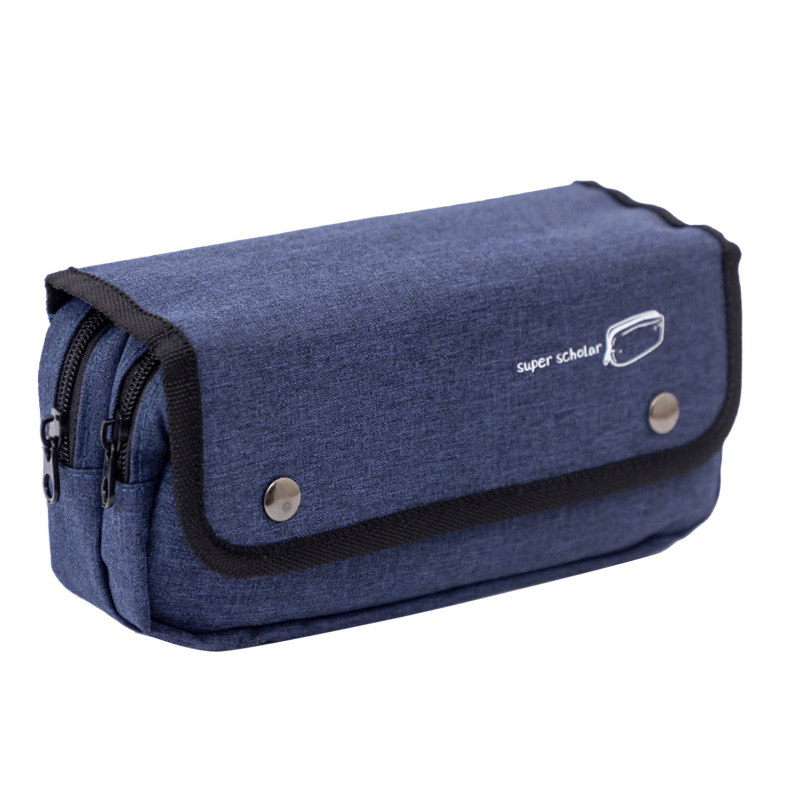 2 Pocket Pencil Big Pencil Bag 2 Pencil Pouch Pen Pouches And Cases for