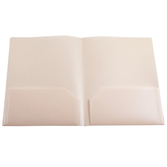 2-Pocket Plastic File Folder, Poly File Pocket Folder, Office Presentation Folder, Document Organizer, Business Portfolio Folder, Ideal for Office and Daily Working, 11.42×9.45 Inch