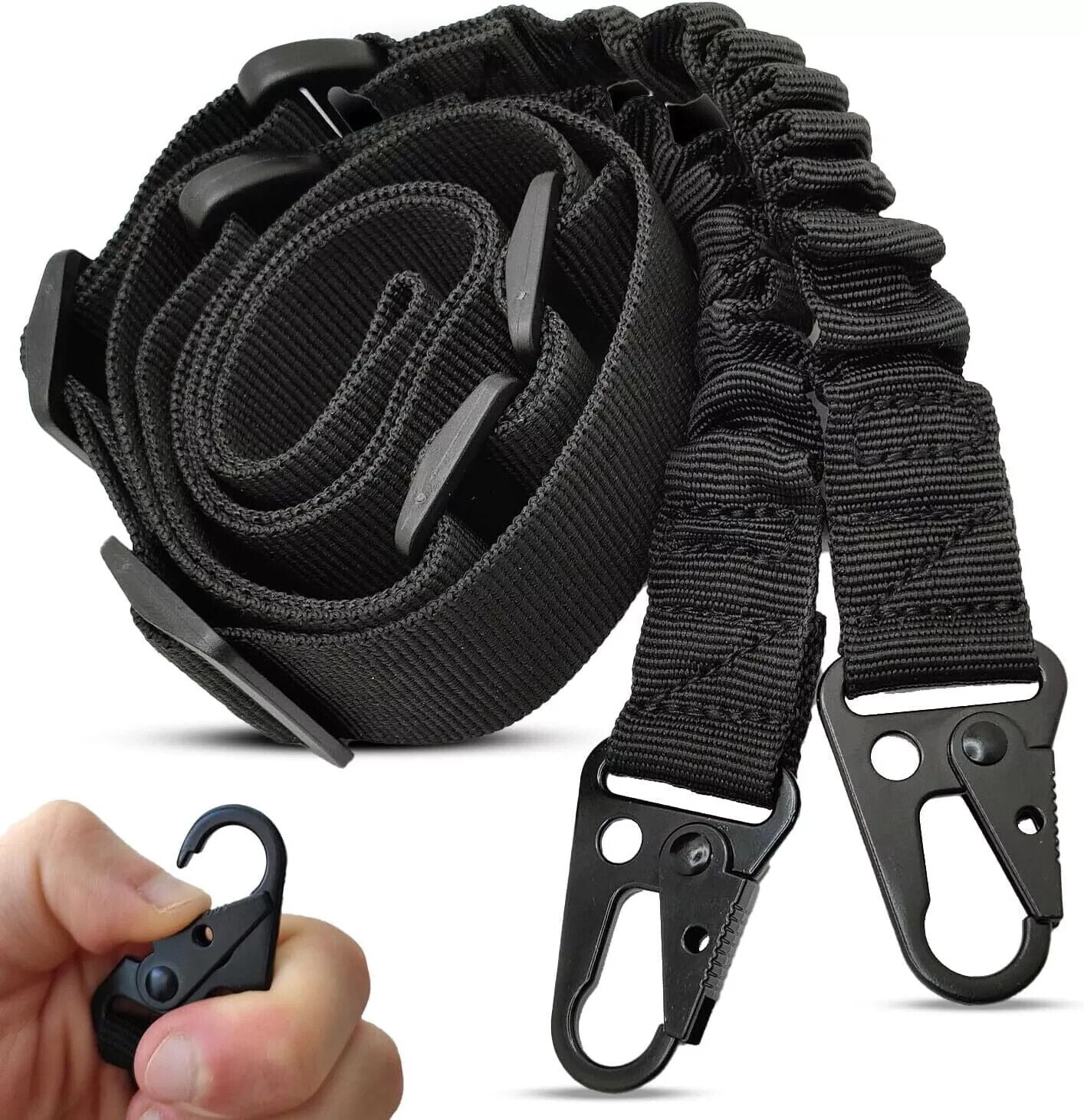 2 Point Sling Sling Standard Strap with Metal Hook - Walmart.com