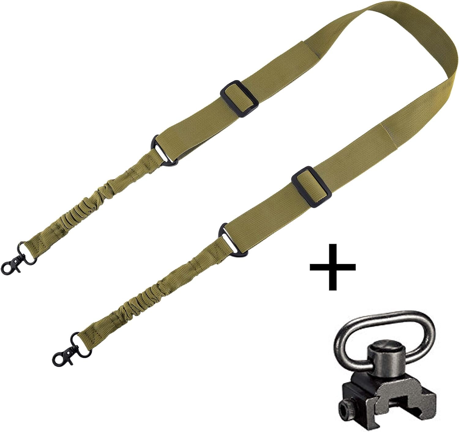 2 Point Traditional Gun Sling Shoulder Strap Trigger Snap with QD