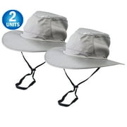 2 Polar Hydro Evaporative Cooling Hat With UV Reflective Protection Bucket Cap - Unisex - 2 Brimmed Hats
