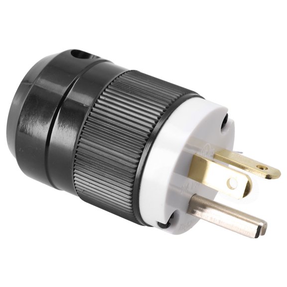 2 Pole 3 Wire Plug 1PCS 20A NEMA Plug Connector 5-20P Grounding Heavy Duty Male Replacement Replacement Useful