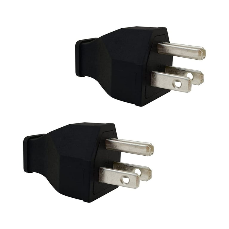 Leviton 15 Amp 125-Volt 2-Pole 3-Wire Grounding Cord Outlet, Black Leviton 15 Amp 125-Volt 2-Pole 3-Wire Grounding Cord Outlet, Black
