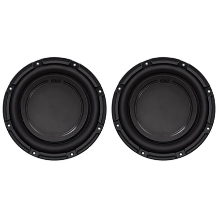 (2) Polk Audio DB1042DVC 10” 1050w Dual 4-Ohm Car/Marine Audio Subwoofers Subs