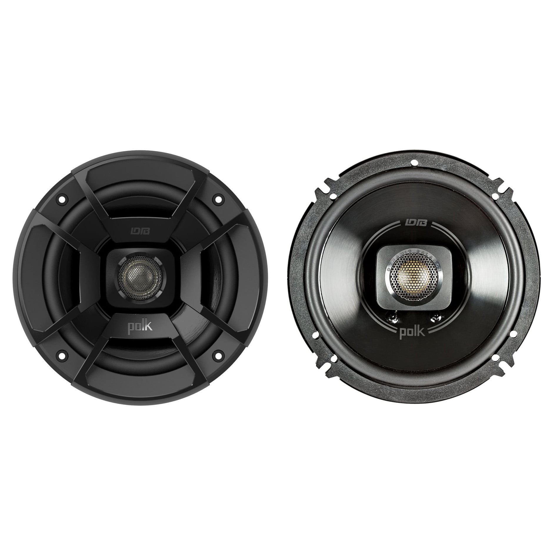 Polk Audio DB652 Ultramarine Dynamic Balance Coaxial Speakers, 6.5 - Pair
