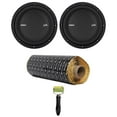 thumbnail image 1 of (2) Polk Audio MM842DVC 8” 1800w Dual 4-Ohm Car Audio Subwoofers Subs+Rockmat, 1 of 14