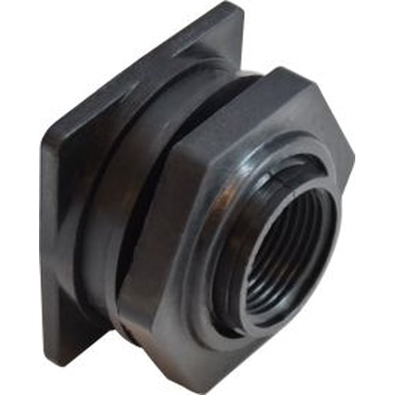 2 Poly Bulkhead, Plastic Pipe Fittings, Plastic Fittings