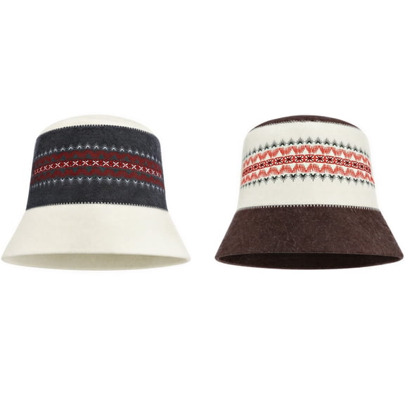 2 Polyester Fiber Sauna Hat for Men Women, Cozy Banya Ear Protection, Breathable Embroidered Bath Gift