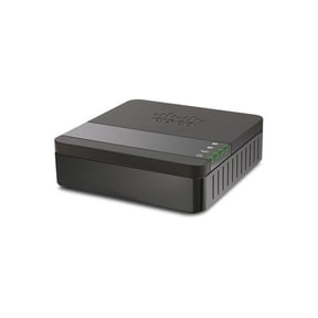 2-Port Analog Telephone Adapter for Multiplatform - 1 x RJ-45 - 2 x FXS