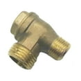 thumbnail image 1 of 2 Port Brass Male Threaded Check Valve Connector Tool for Air Compressor 20X16Mm, 1 of 6
