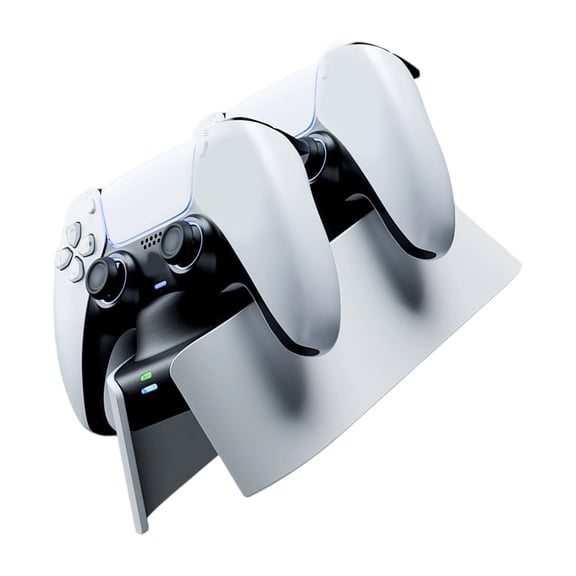 2-Port Charging Station Holder for P5 Console Controller | Desktop Dock Power Base