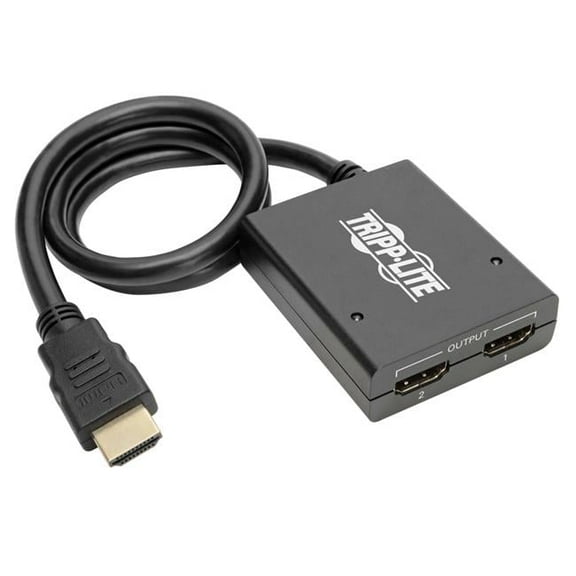 2-Port HDMI Splitter with International AC Adapter