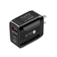 thumbnail image 1 of 2-Port PD 20W USB Type-C+Quick Charge QC 3.0 Wall Charger-White, 1 of 7