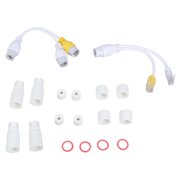 2 Port POE Cable Passive Power Over Ethernet Adapter Cable POE Splitter Injector Power Supply Module Networking Splitter