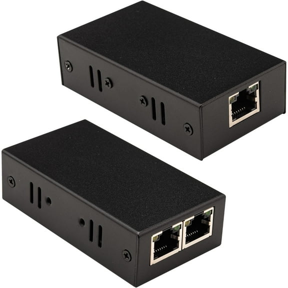 KSRplayer 2-Port POE Ethernet Extender, 10/100Mbps POE Switch with Signal Extender, New