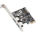thumbnail image 1 of 2-Port USB 3.0 PCI-Express Card, x1, Revision 1.0; Renesas Chipset with Full & Low Profile Brackets, 1 of 2