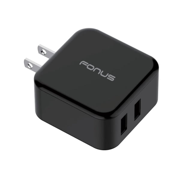 2-Port USB 30W Fast Home Charger for LG Velvet, Wing, K92 5G, Aristo 5 Phones - Quick Charge Port Travel Wall AC Plug Power Adapter B5N Compatible With LG Velvet, Wing, K92 5G, Aristo 5 Models