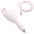 thumbnail image 1 of 2-Port USB Car Charger 6ft Long Cable Power Cord DC Socket Adapter Micro-USB J5N for Kyocera DuraForce, DuraXE, Brigadier, DuraXTP, Cadence, Hydro Wave, Jitterbug Touch, View, DuraXV LTE, XD, 1 of 6