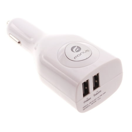 2-Port USB Car Home Charger for Motorola Edge (2021) Phone - 2-in-1 Power Adapter DC Socket Wall R1J Compatible With Motorola Edge (2021) Model