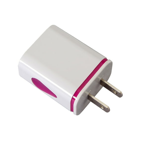 2 - Port Wall - Mounted USB Charging Hub - Water Drop - Shaped, Fast Charging, American Plug