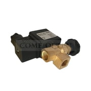 2-Position 2-Way Adjustable Steam Solenoid Valve TJF-08 G1/4" Hot Table Iron Steam Valve Ac220 Dc24v Direct Acting