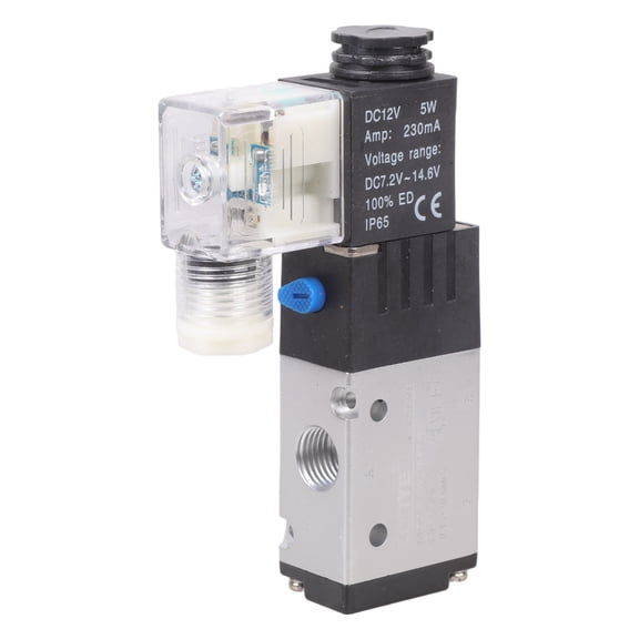 2 Position 3 Way Pneumatic Control Valves 12V With Universal Air Hose