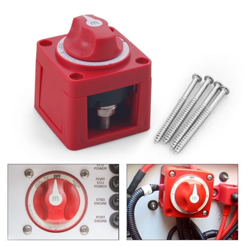 2 Position 32V M-Series Ignition Protected Marine Dual Battery Selector Switches