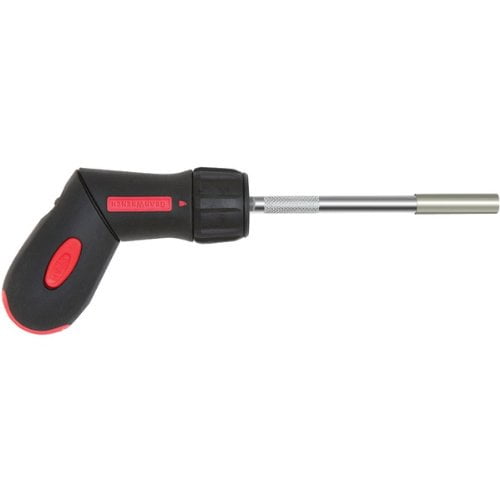 2Position Ratcheting Screwdriver with LED Lights