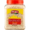 thumbnail image 1 of 2 Pounds Extra Long Grain Naturally Aged Indian White Natural In Food Iberia Basmati Gra... Rice Jar, 1 of 1