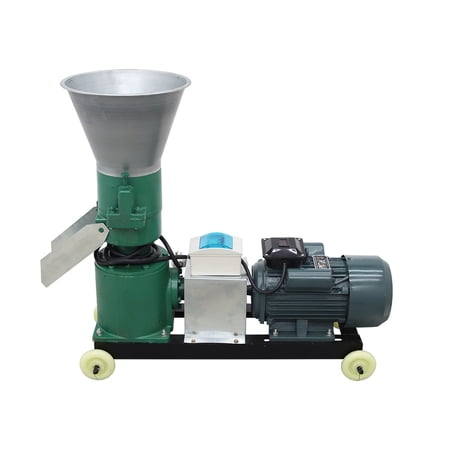 2 Press Roller Animal Feed Granulator Feed Pellet Machine Body 220V ( No Pressure Plate)